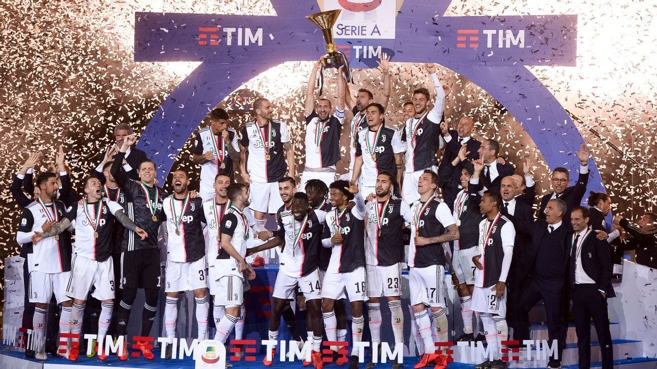 Juventus  Winning Serie A in 2019_2020