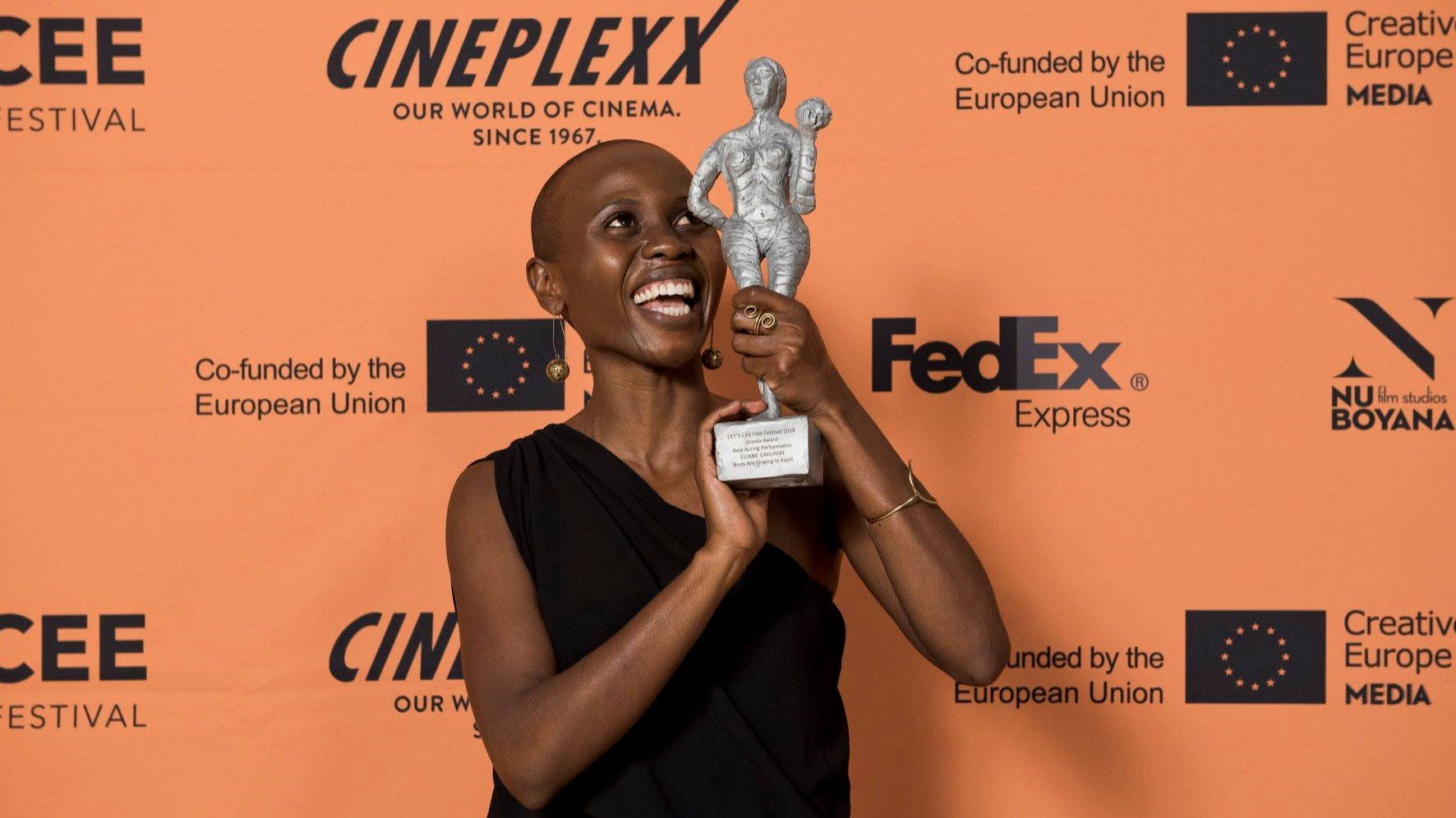 Award winning actress Eliane Umuhire "trees of peace" in 2022