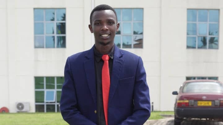A Rwandan journalist who writes sports