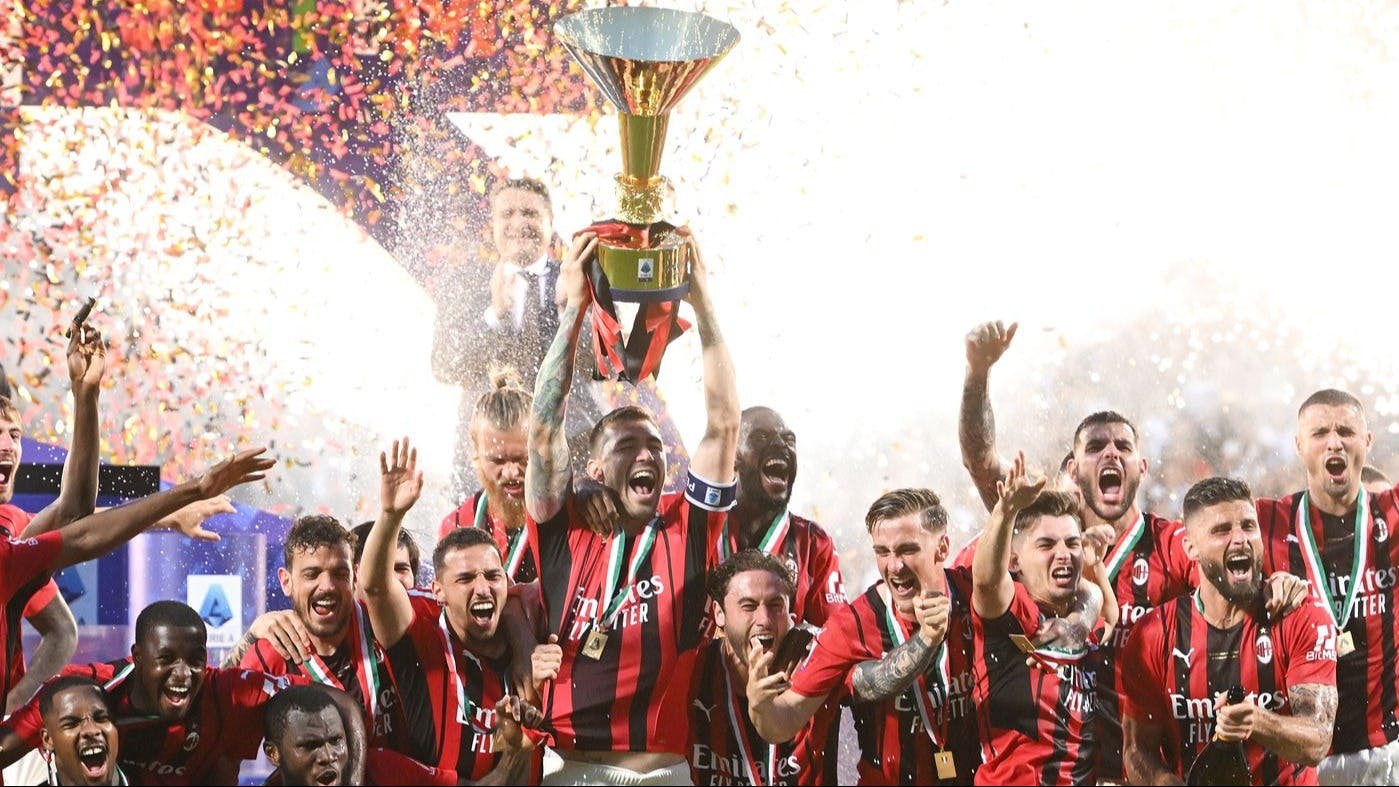 AC Milan  Winning Serie A in 2021_2022